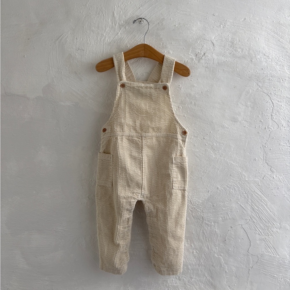 Size 18 month Disney baby 100% cotton corduroy style overalls